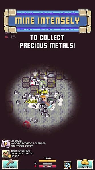 Idle Pocket Crafter: Mine Rush screenshot 4