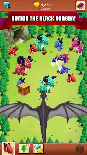 Idle Dragon - Merge the Dragons! screenshot 4