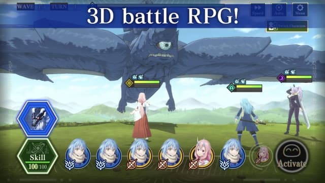 SLIME-ISEKAI Memories APK screenshot 2
