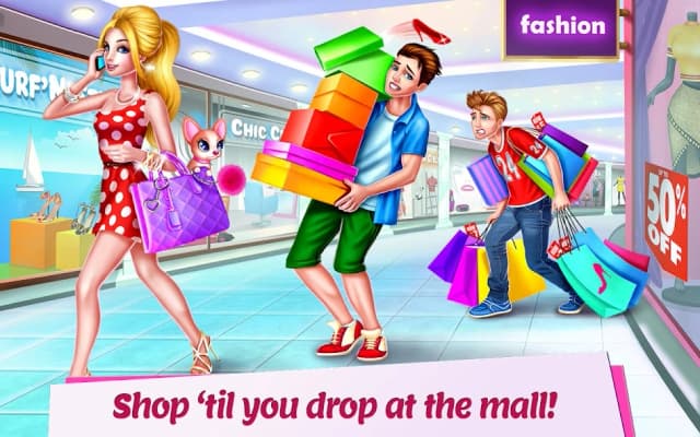 Shopping Mall Girl - Dress Up & Style Game screenshot 1
