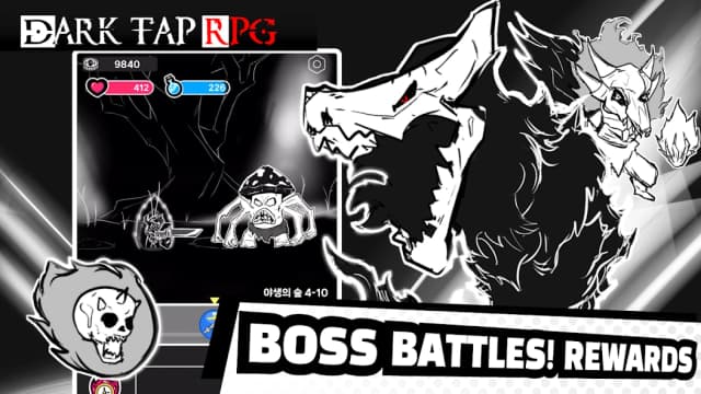 Dark Tap RPG APK screenshot 5