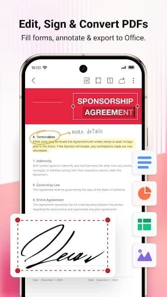 WPS Office APK screenshot 3