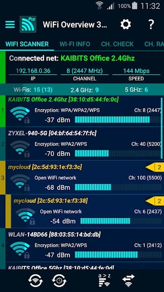 WiFi Overview 360 Pro APK screenshot 1