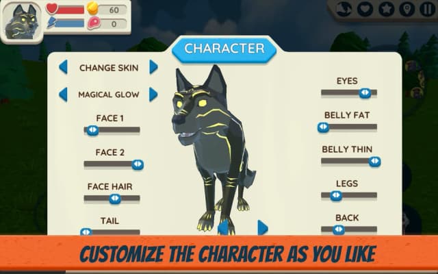 Wolf Simulator: Wild Animals 3D screenshot 5