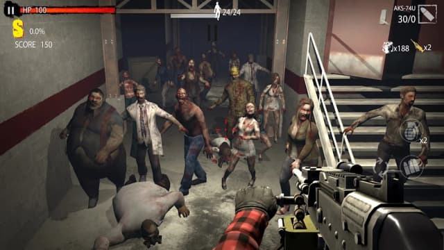 Zombie Hunter D-Day screenshot 2