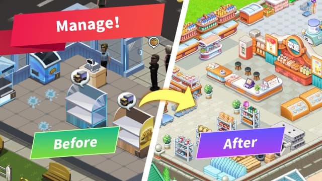 My Supermarket Story : Store tycoon Simulation screenshot 3