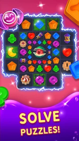 WonderMatch™-Match-3 Puzzle Alice's Adventure 2020 screenshot 3