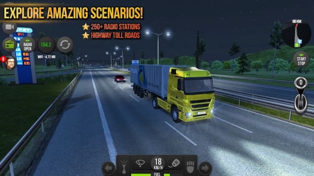 Truck Simulator : Europe screenshot 2