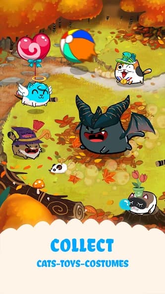 Fancy Cats - Cute cats dress up and match 3 puzzle screenshot 3