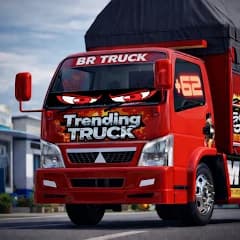 Download BR Truck Simulator Indonesia (MOD, Unlimited Money) 0.36a icon