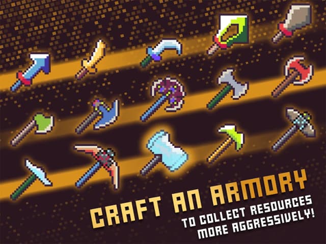 Idle Pocket Crafter: Mine Rush screenshot 1