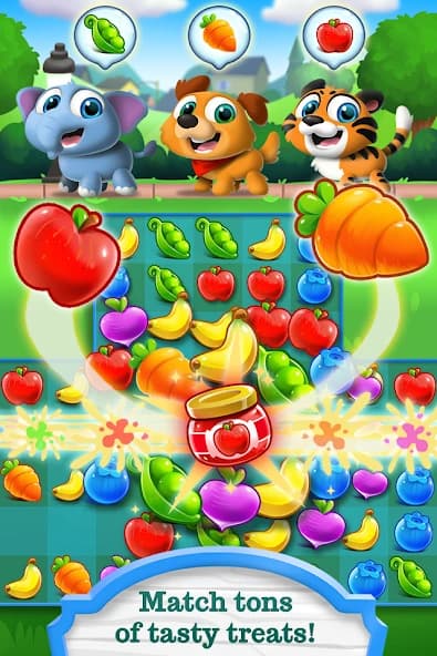 Hungry Babies Mania (MOD, unlimited gems) 1.7.2 screenshot 1