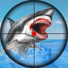 Whale Shark Attack FPS Sniper Shooter icon
