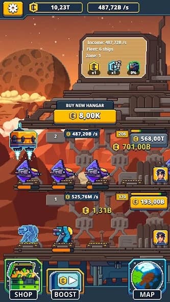 Idle Space Tycoon - Incremental Cash Game screenshot 4