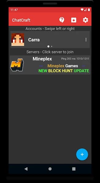 ChatCraft Pro for Minecraft APK screenshot 1