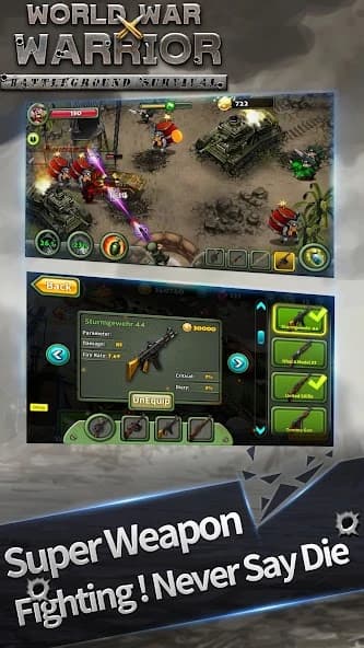 World War Warrior - Battleground Survival screenshot 3