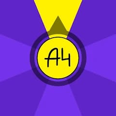 A4 Wheel of fortune icon