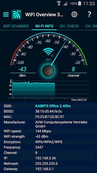 WiFi Overview 360 Pro APK screenshot 2