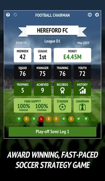 Football Chairman APK screenshot 1