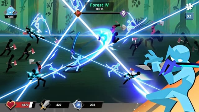 Stickman Roguelike: Epic RPG APK screenshot 3