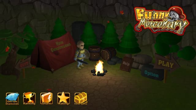 Funny Mercenary APK screenshot 1