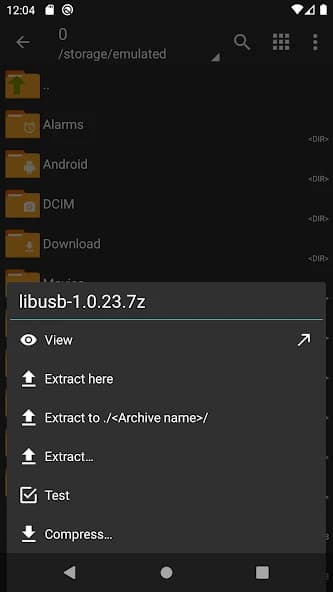 ZArchiver Donate APK screenshot 2