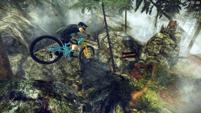 Shred! Downhill Mountainbiking (MOD, Unlocked) 1.64 screenshot 2