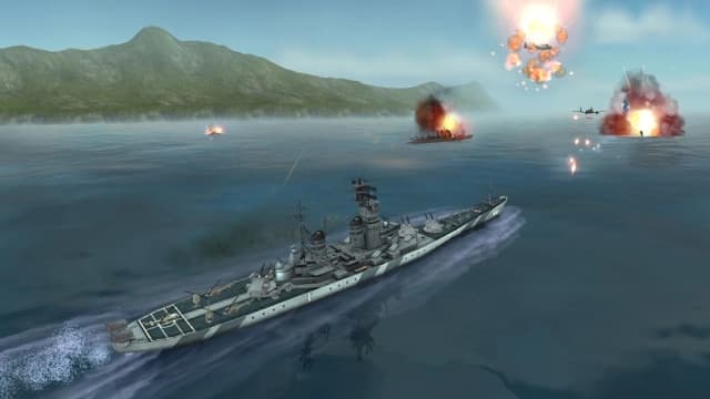 Warship Battle 3D World War II screenshot 2