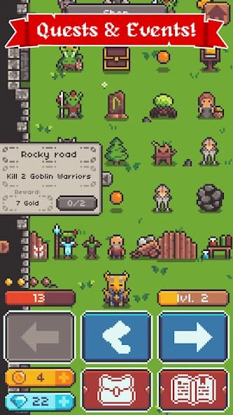 Eternis Heroes - Pixel Roguelike RPG screenshot 3