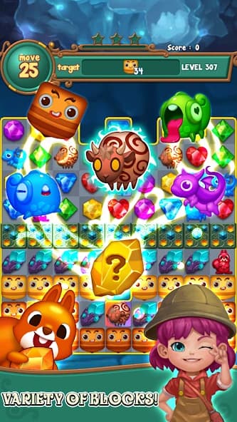 Jewels fantasy: match 3 puzzle screenshot 5