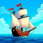 Pocket Ships Tap Tycoon: Idle Seaport Clicker icon
