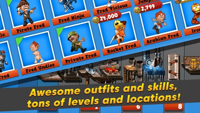 Running Fred (MOD, Unlimited Money) 1.10.7 screenshot 3