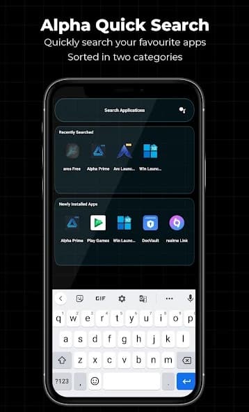 Alpha Hybrid Launcher Prime APK screenshot 3
