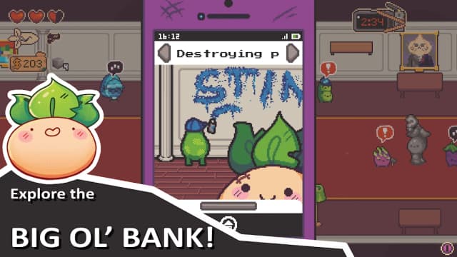 Turnip Boy Robs a Bank APK screenshot 4