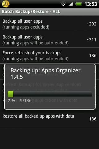 Titanium Backup Pro (Full) 8.1.0 screenshot 2