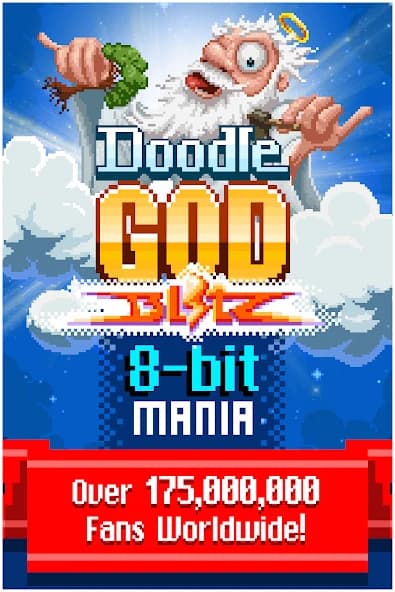 Doodle God: 8-bit Mania Blitz (MOD, unlimited mana) 1.0.4 screenshot 1