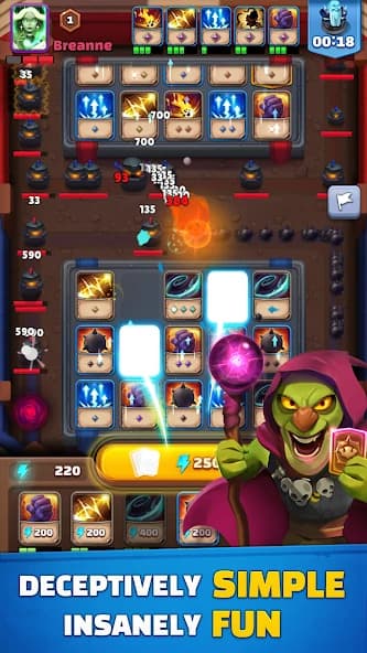 Random Card Defense : Battle Arena screenshot 1