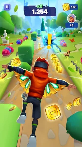 MetroLand - Endless Arcade Runner screenshot 2