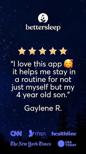 BetterSleep: Sleep tracker APK screenshot 1