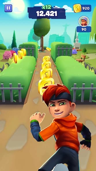 MetroLand - Endless Arcade Runner screenshot 1