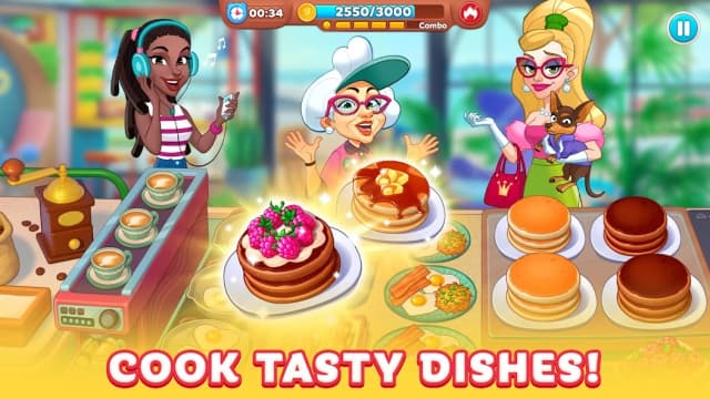 Chef & Friends: Cooking Game APK screenshot 1