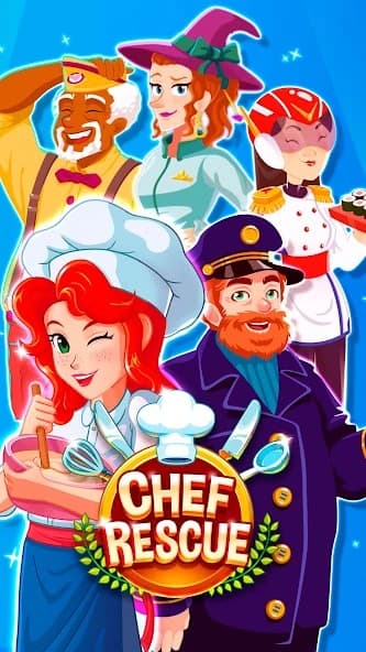 Chef Rescue - Cooking & Restaurant Management Game screenshot 1