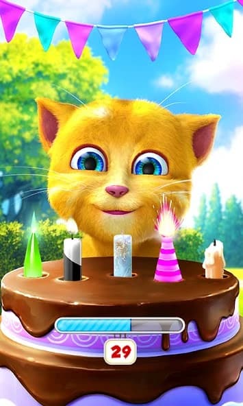 Talking Ginger 2 (MOD, Unlimited Snacks) 2.3 screenshot 1