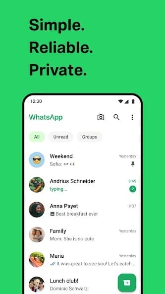 GBWhatsApp Plus APK screenshot 1