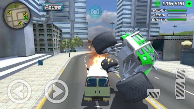Rope Frog Ninja Hero - Strange Gangster Vegas screenshot 3