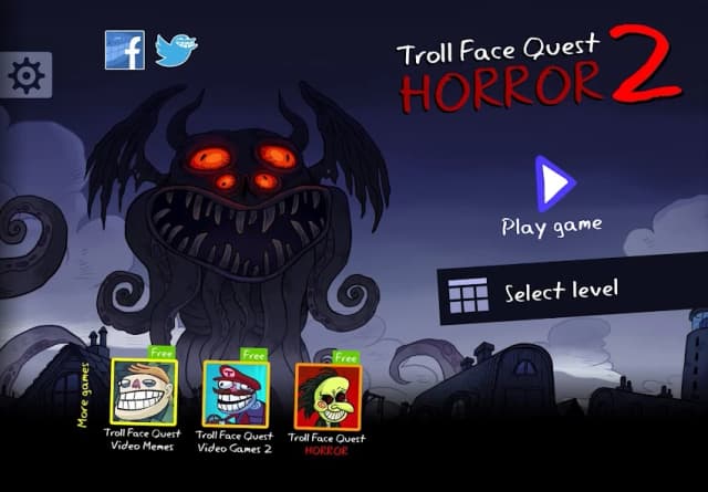 Troll Face Quest Horror 2: Halloween Special screenshot 1