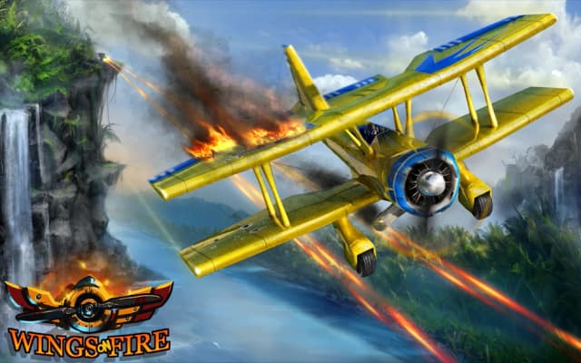 Wings on Fire - Endless Flight screenshot 1