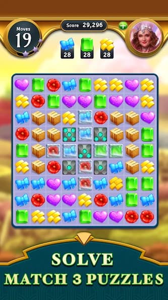 The Wizard of Oz Magic Match 3 screenshot 2