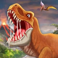 DINO WORLD - Jurassic dinosaur game icon