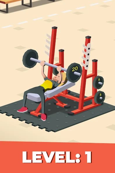 Idle Fitness Gym Tycoon - Workout Simulator Game screenshot 1